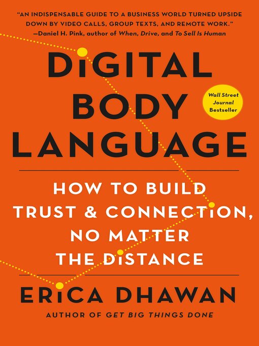 Title details for Digital Body Language by Erica Dhawan - Available